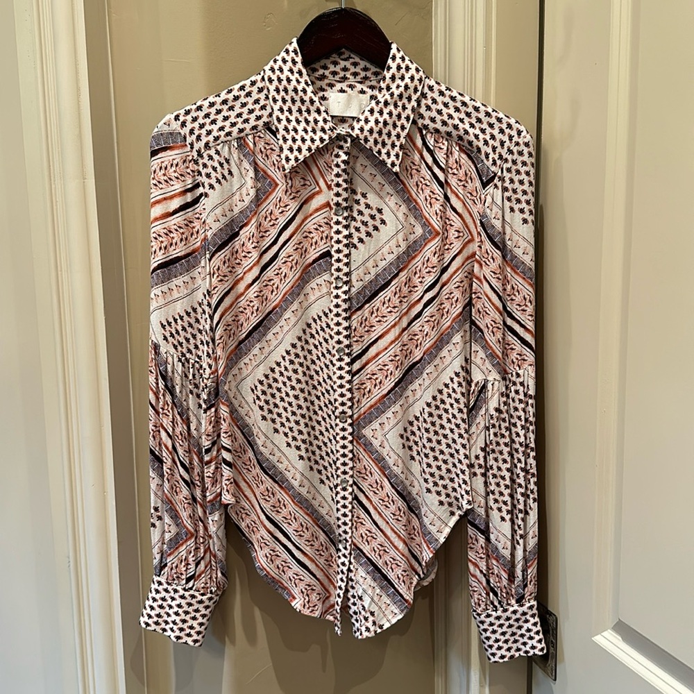 Fun blouse from Nieman Marcus